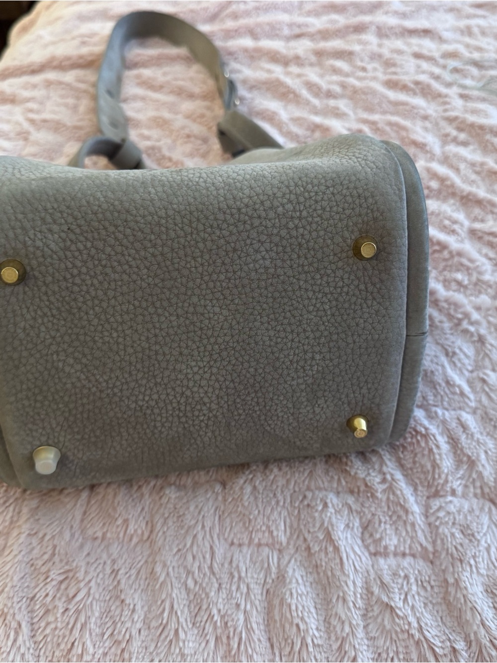 Songmont Gray Bucket Shoulder Bag - Picture 5 of 14